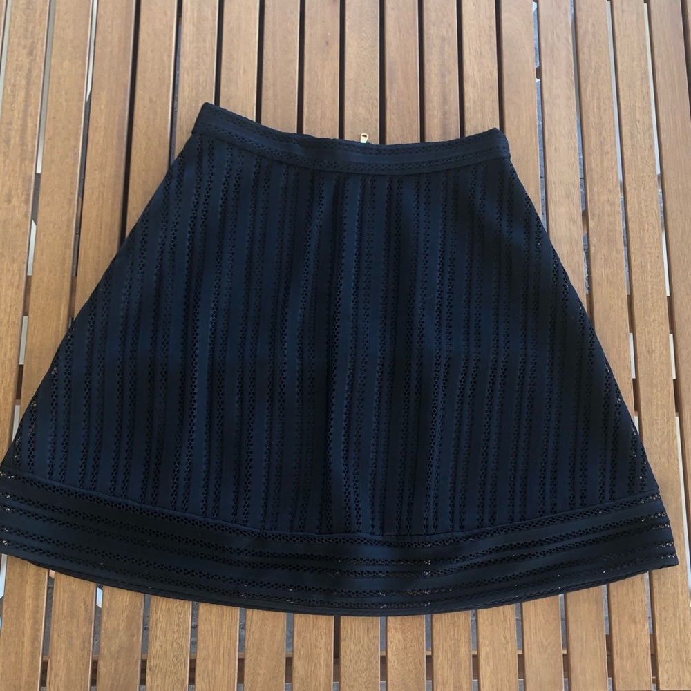 Black JCrew A-Line Skirt Size 4